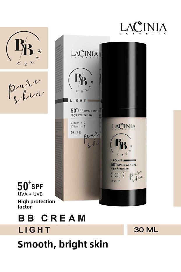 50SPF BB كريم خفيف - 30 مل