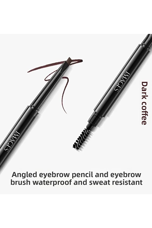 0.4Gr Dark Brown Eyebrow Series - Angled Pen and Brush - 2