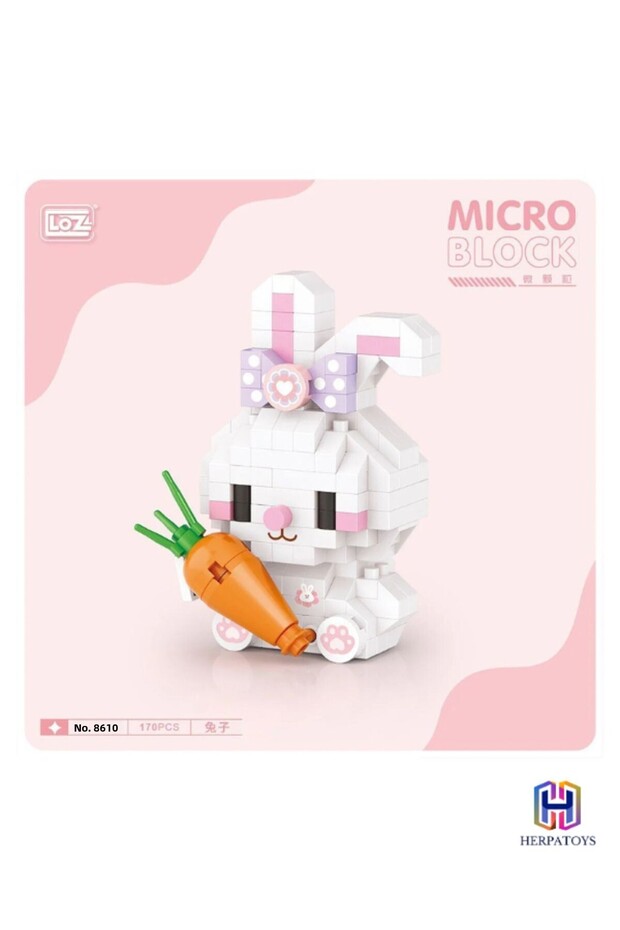 Loz Block Mini Bag – Rabbit (170 Pieces) 🐰 🏗️