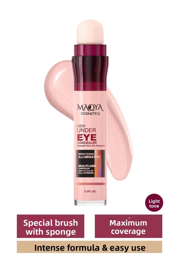Intense Concealer Nourishing Brightening under Eye Concealer/Concealer with Sponge