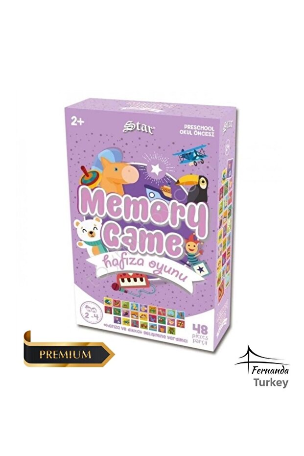 لعبة الذاكرة المكونة من 48 قطعة - تطوير الذكاء التعليمي والتنسيق بين اليد والعين - 2