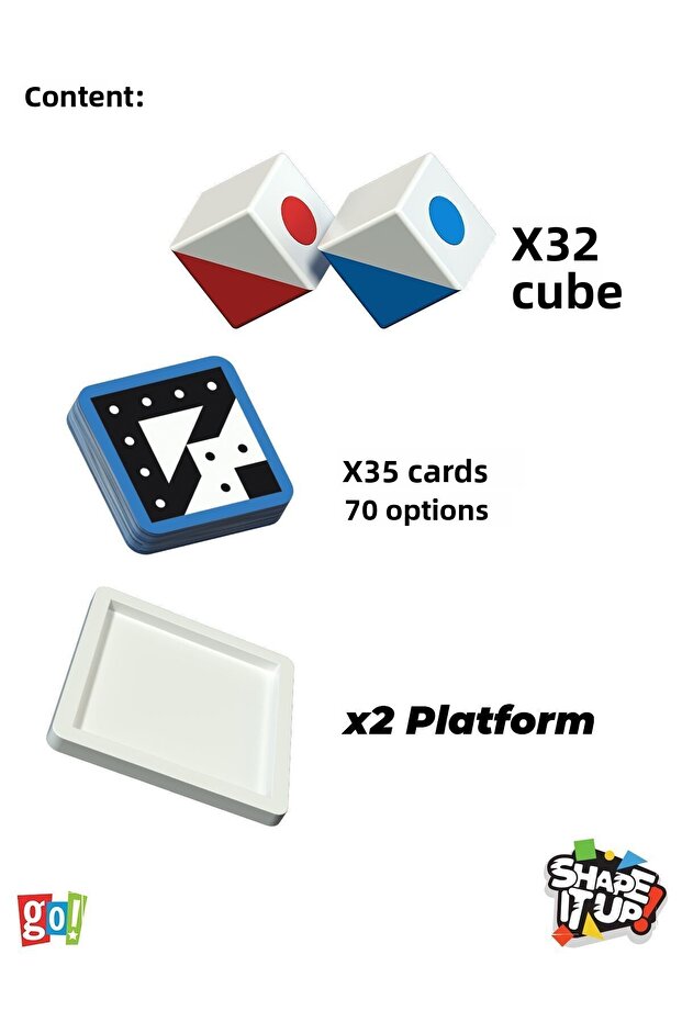 Shape Push up Pattern Design Visual Skill-Developing Educational Toy - 3