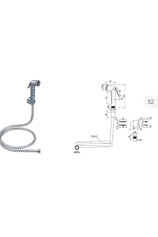 Trace Structure Bidet Chrome - 2