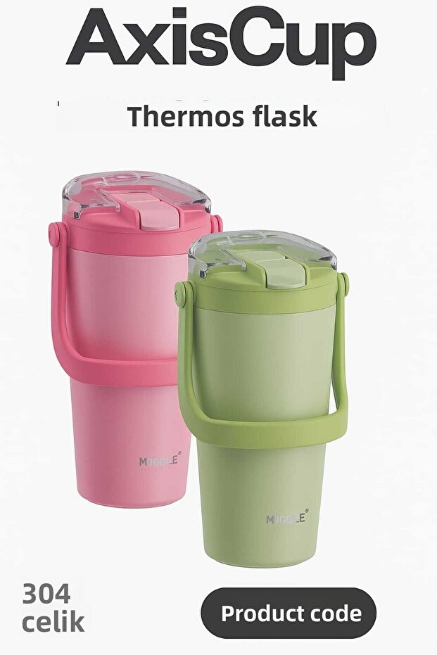 Muggle 500 ml 304 Steel Thermo Flask Thermo Flask Water Bottle Mug Keeps 6 Hours Hot and 12 Hours Cold