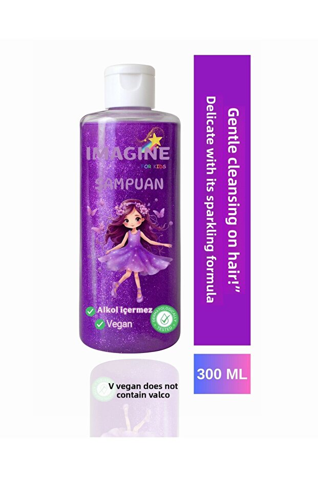 🌸 Imagine Children's Shampoo ✅ Safe Content ✅ Non-Burning Formula - 1