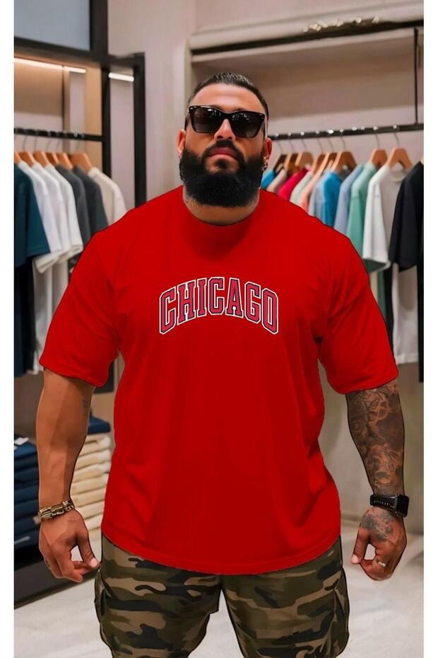 Plus Size Unisex Printed T-Shirt