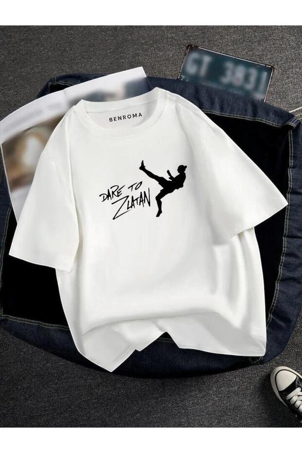 Oversized Football Player Printed Unisex T-Shirt Printed