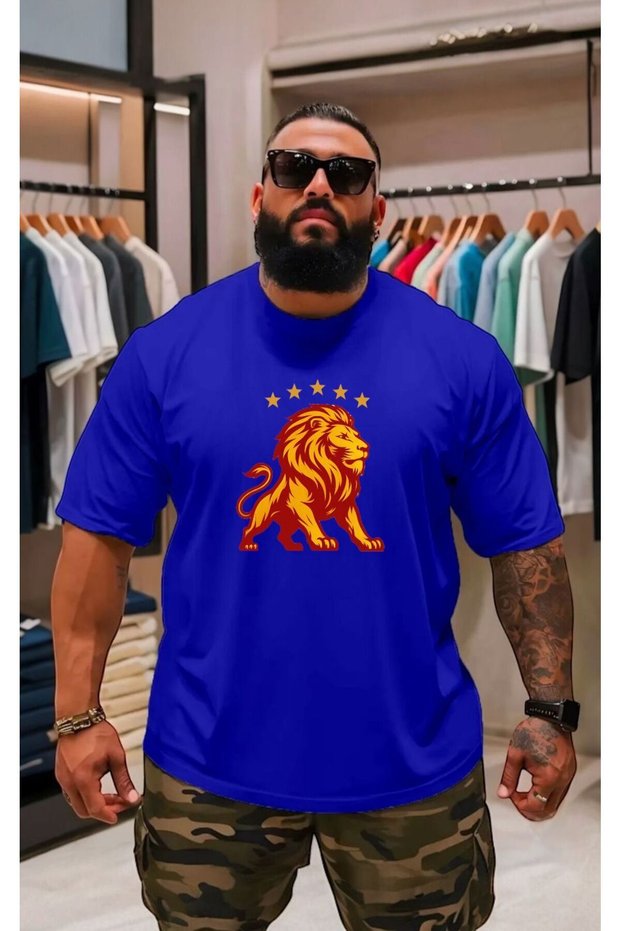 Champion Lion Printed Unisex T-Shirt