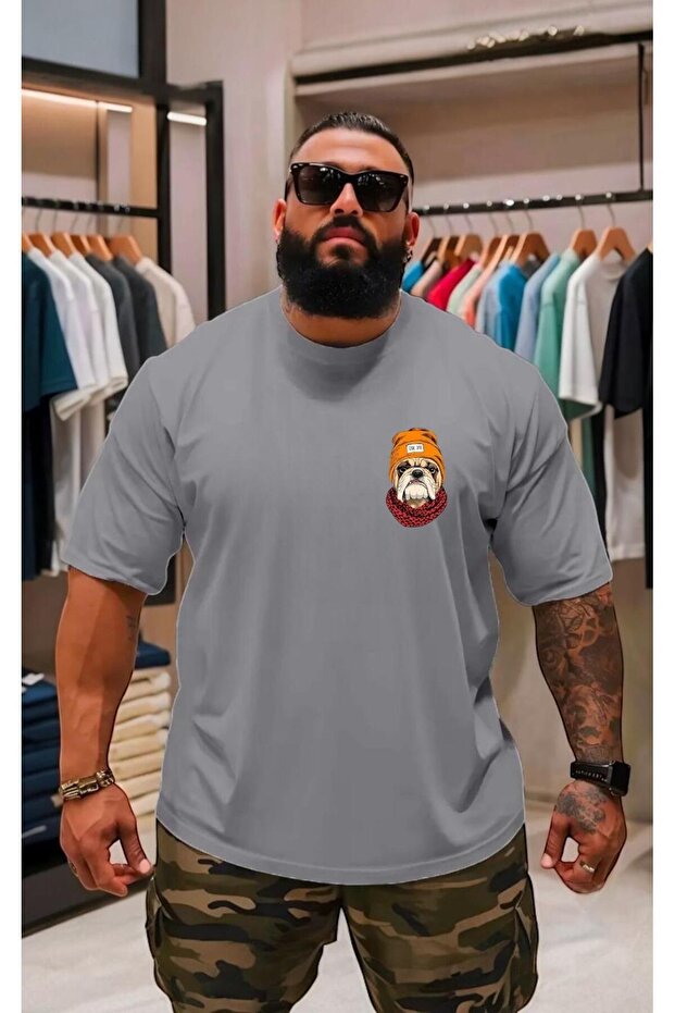 Plus Size Unisex Printed T-Shirt