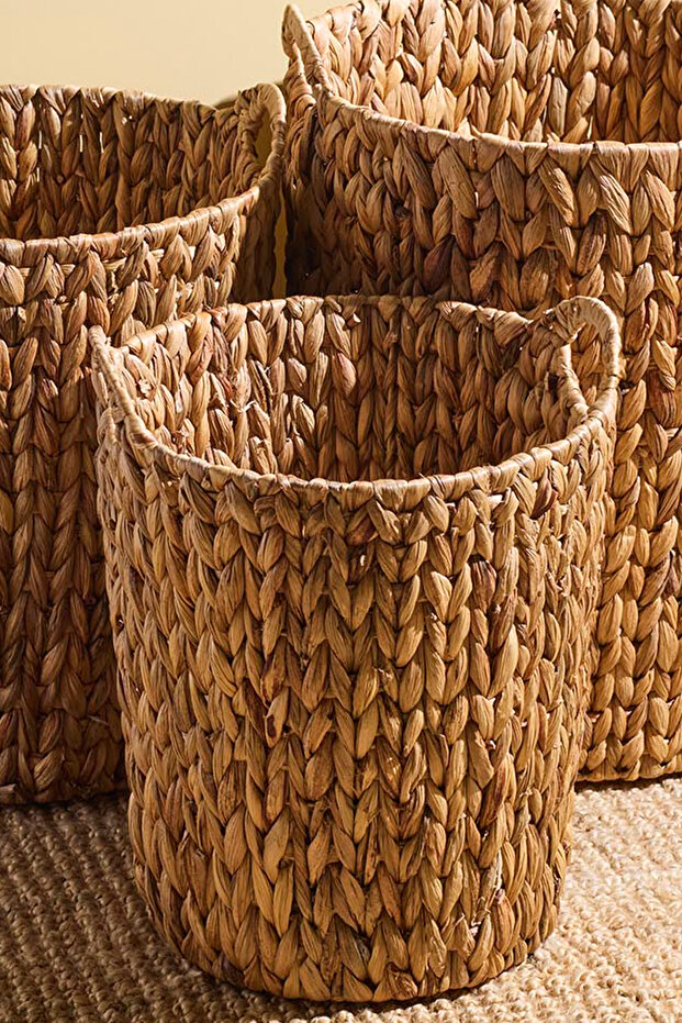 Cilento Hasır 3'lü Sepet Seti - 3