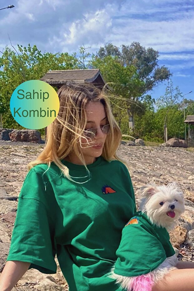 Dog Outfit, Single Product Oversize for Owners, Owner and Dog Combination, Unisex, Camping