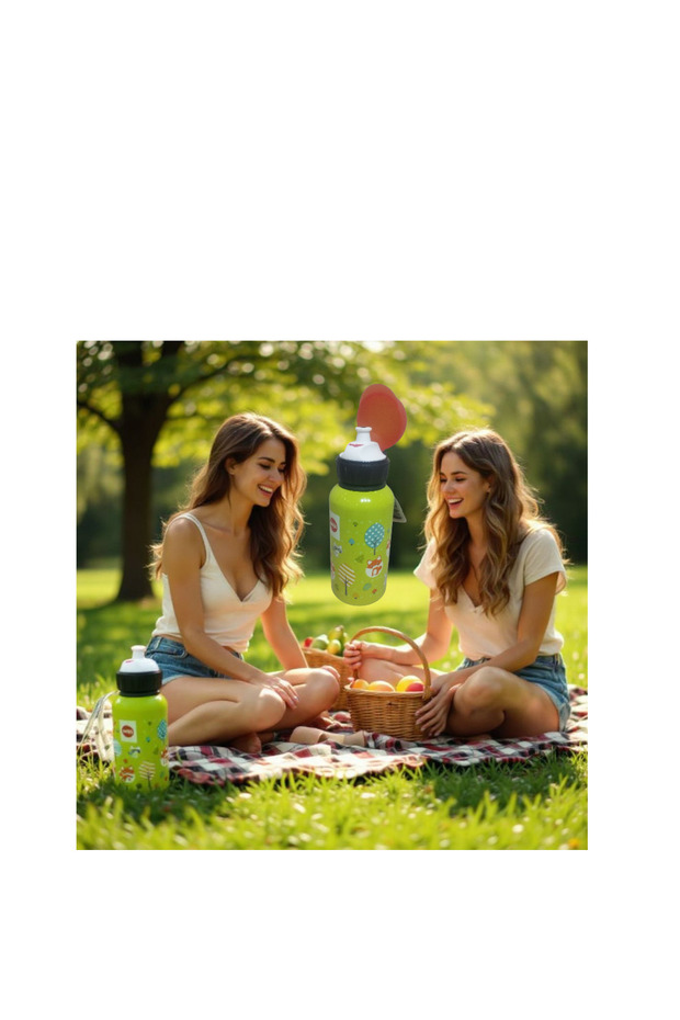 قارورة للأطفال سعة 0.4 لتر بنمط الثعلب إمسا - 3