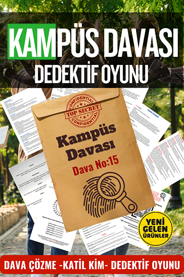 Campus Case - Murder Solving Game -Detective Game -Who Is the Killer Game -Case Solving Game - 1