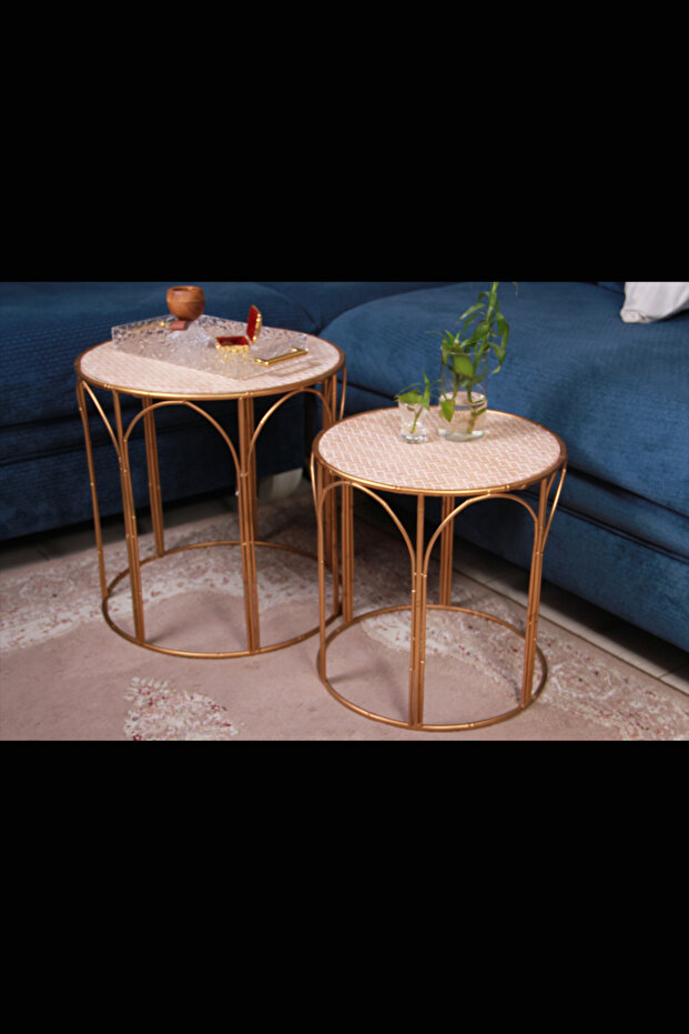 Versatile side coffee table set - 1