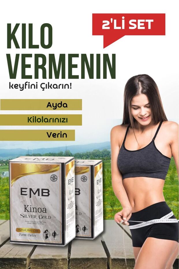 Zayıflama1 yardımcı Detox Özel Karışımlı Bitkisel Detox Form Kinoa Çay - 1