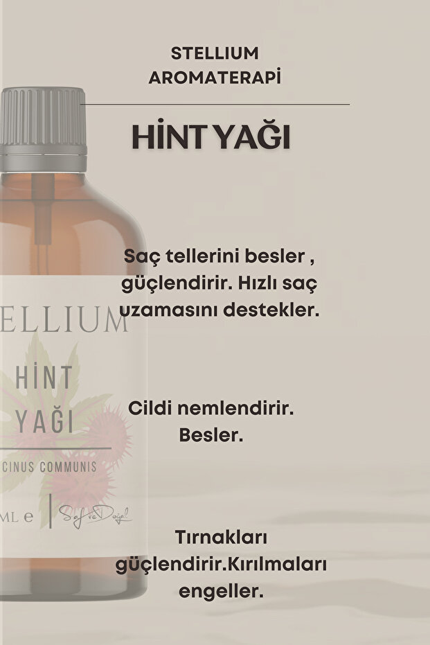 %100 Saf & Katkısız Hint Yağı – Avantajlı Boy 100 ml | Saç, Kaş, Kirpik ve Cilt Bakımı İçin - 3
