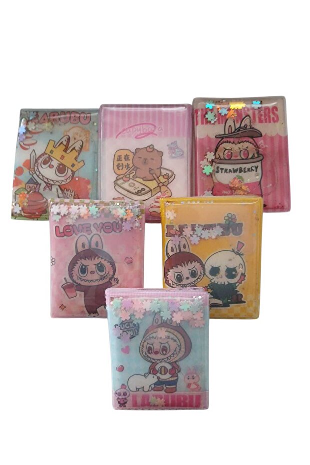 Sanrio Unicorn Kawaii Kuromi 3Pcs Mini Watery Sticker Book 300+ Sticker Melody Notebook