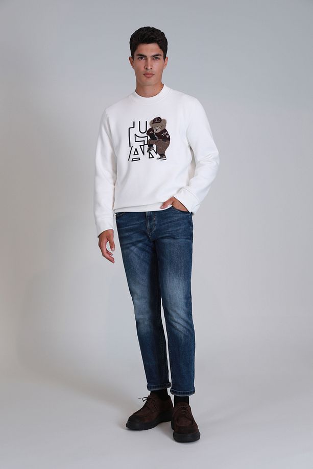 Bert Smart Jean Erkek Pantolon Slim Fit Mavi - 3