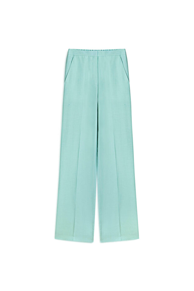 ELASTİK BEL STRAIGHT FİT PANTOLON - 3