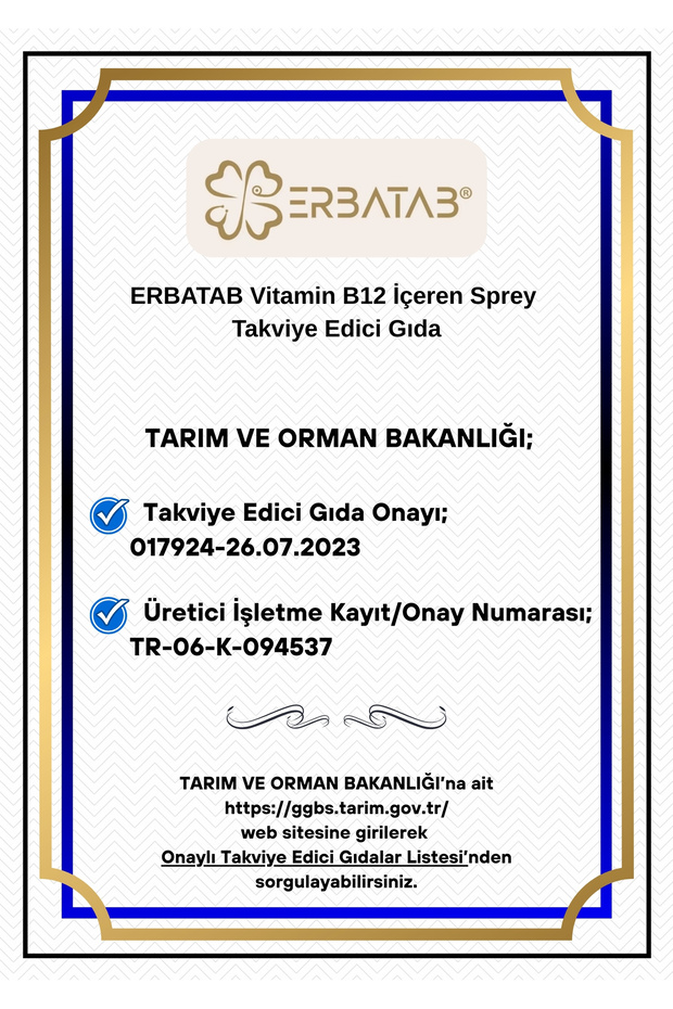 Metilkobalamin B12 Sprey 10 ml - 8