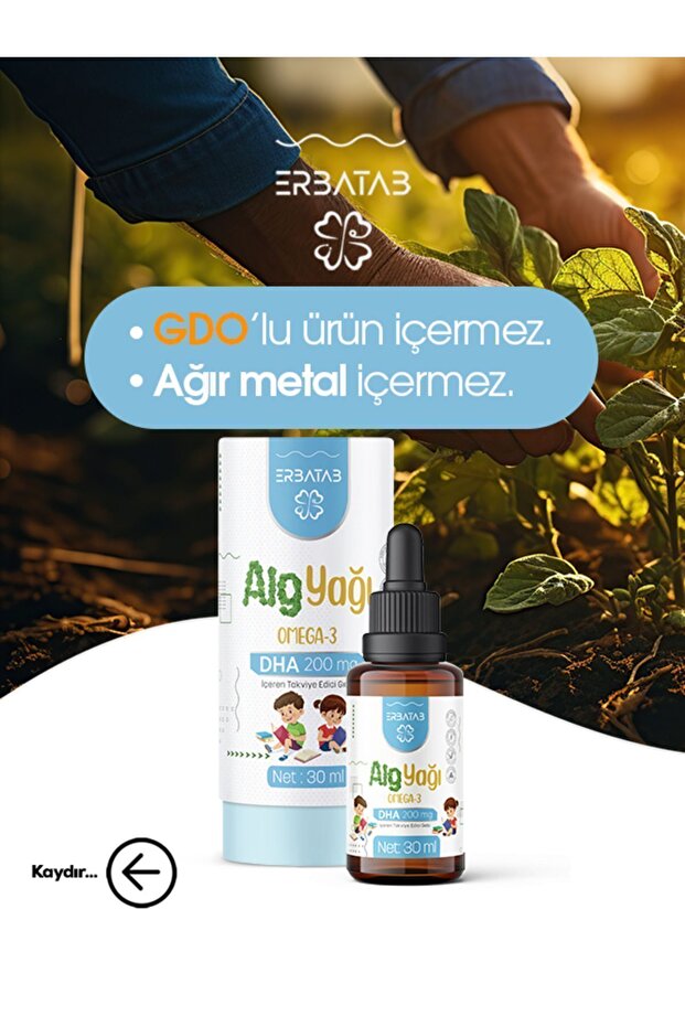 Alg Yağı Omega 3 30 ml - 4