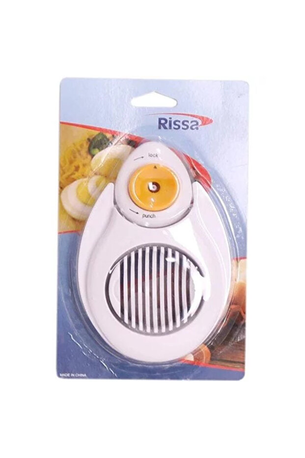 Manual Egg Slicer & Multi-Functional Food Cutter with Ergonomic Handle - 5