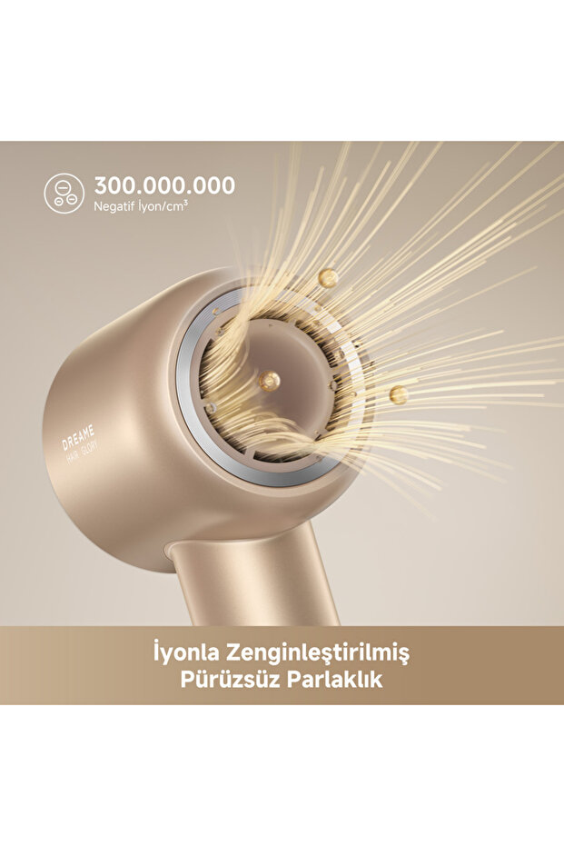 Hair Glory Mix Yüksek Hızlı Saç Kurutma Makinesi, Beyaz - 7