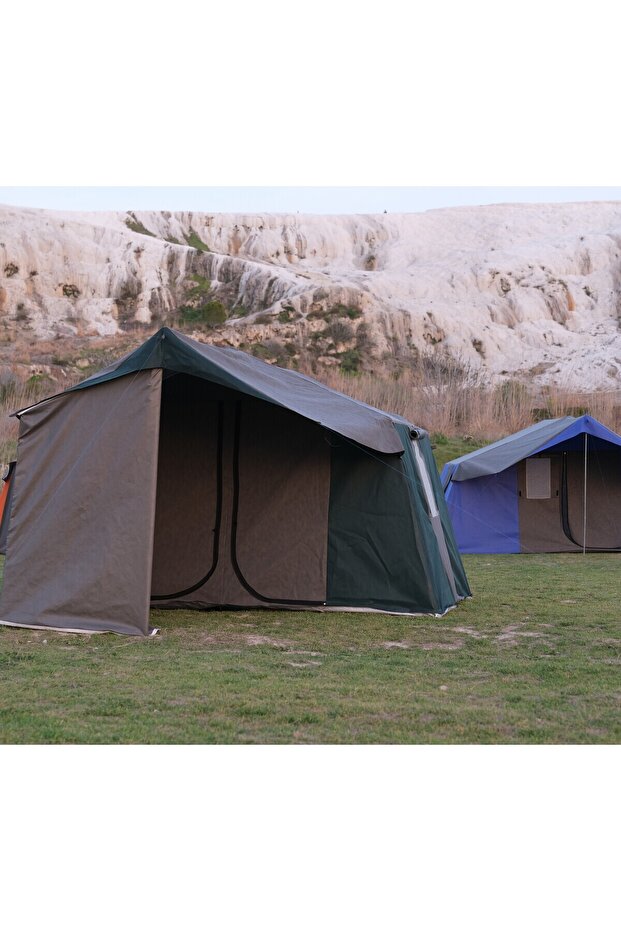 2+1 Mutfaklı Double Kamp Çadırı 4-6 Kişilik - 2
