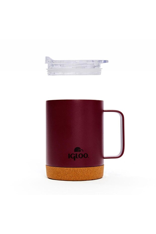 Cork Mug 350ml-BORDO - 5