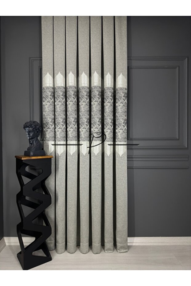 Background Curtain Panel Backdrop Nilo Pattern - 1