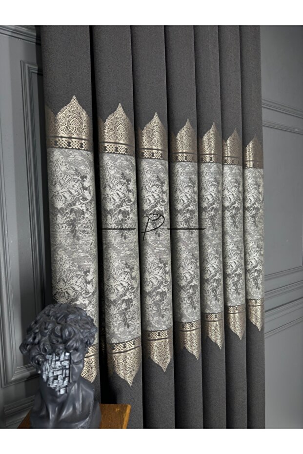 Background Curtain Panel Backdrop Nilo Pattern - 6