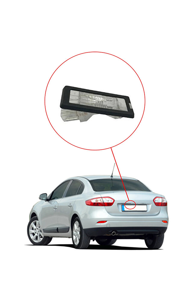 PLAKA LAMBASI MEGANE III FLUENCE SCENIC II CAPTUR LAGUNA II LATITUDE DUSTER LOGA - 3