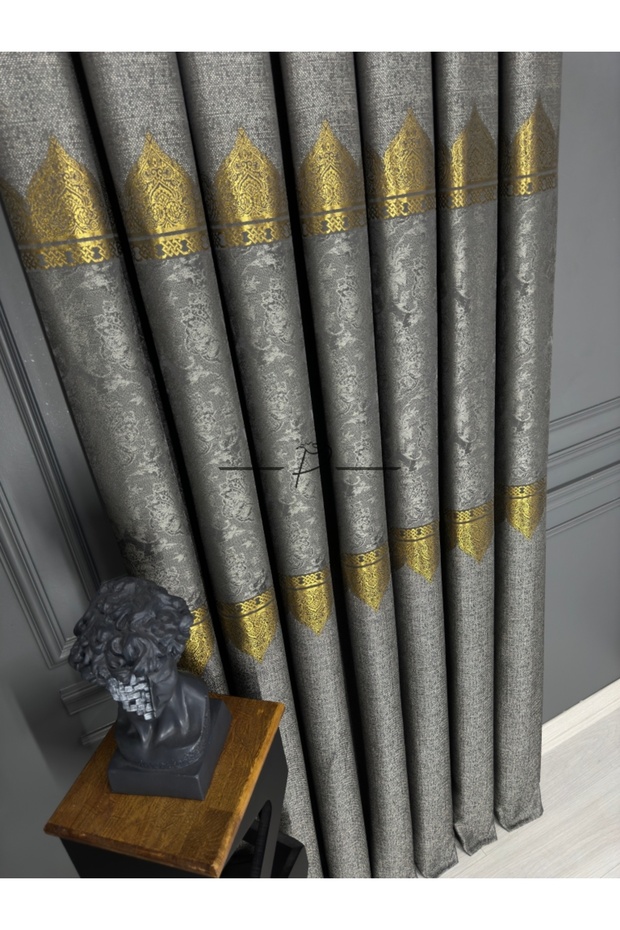 Background Curtain Panel Backdrop Nilo Pattern - 3