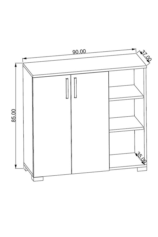 Rakes Çok Amaçlı Dolap - 9
