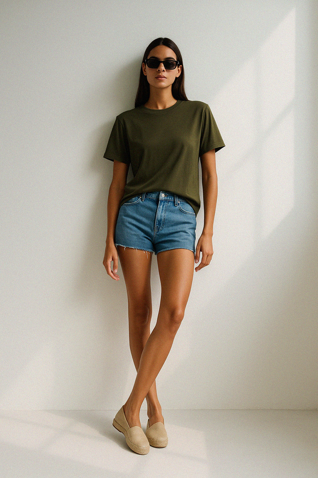 Premium Relaxed Basic Tshirt - 1