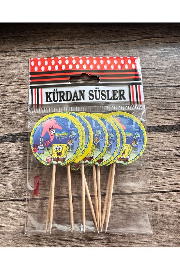 Süngerbob Temalı Kürdan - 4