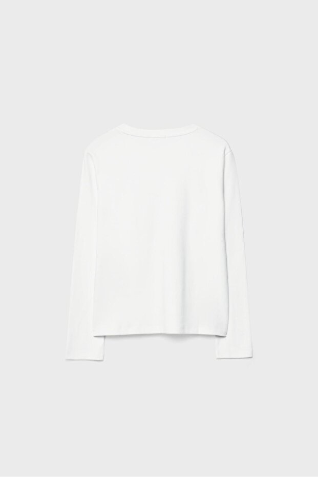 Normal Kesim Pamuklu Basic Tişört - 7