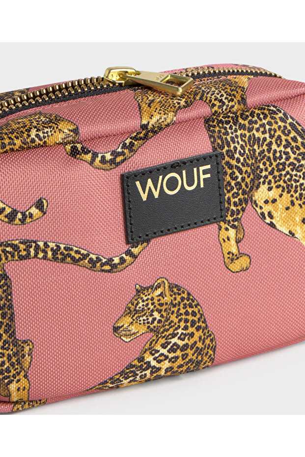 Blush Leopard - Makyaj Çantası - 2