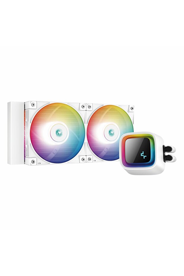 Deepcool Ls520 Argb 240mm Am5/1851P White Processor Liquid Cooler - 1