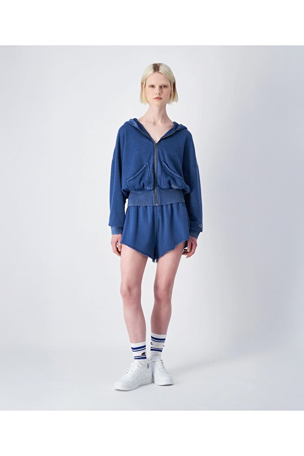 Time Capsule Shorts Blue Women's Shorts - 117692-Bs189