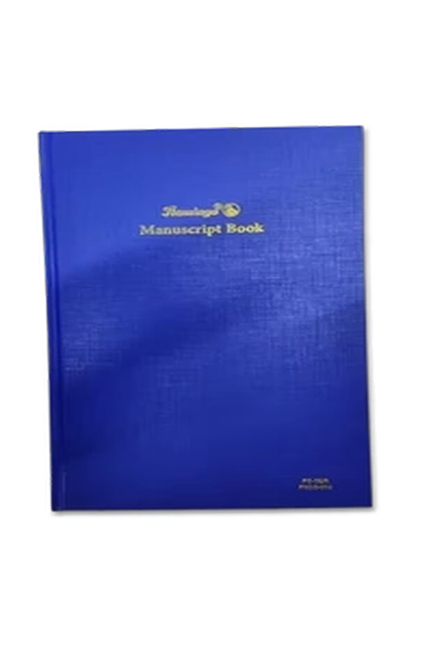 دفتر ملاحظات فولسكاب مقاس 2-كواد، مجلد صلب لتسجيل المستندات والسجلات - 1