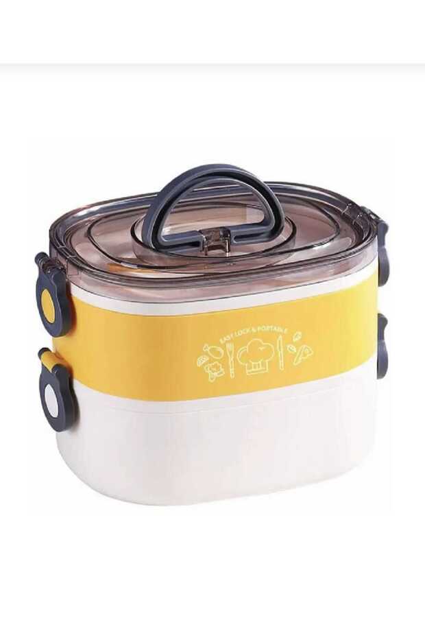 1900 ml Stainless Steel Lunch Box Lunch Box Lunch Box 2 Layers