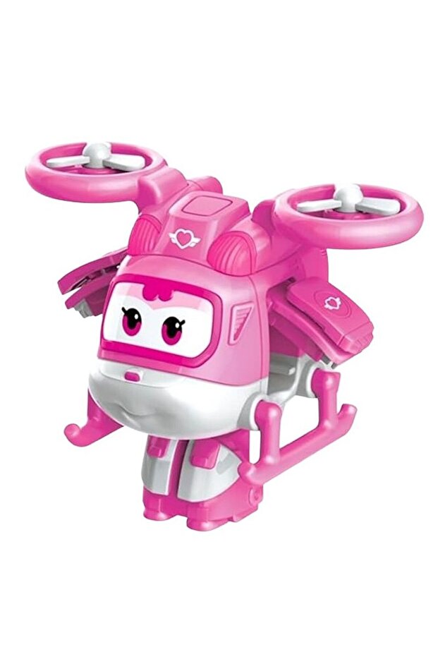 Avion transformabil Dizzy 5 cm Super Wings - 1