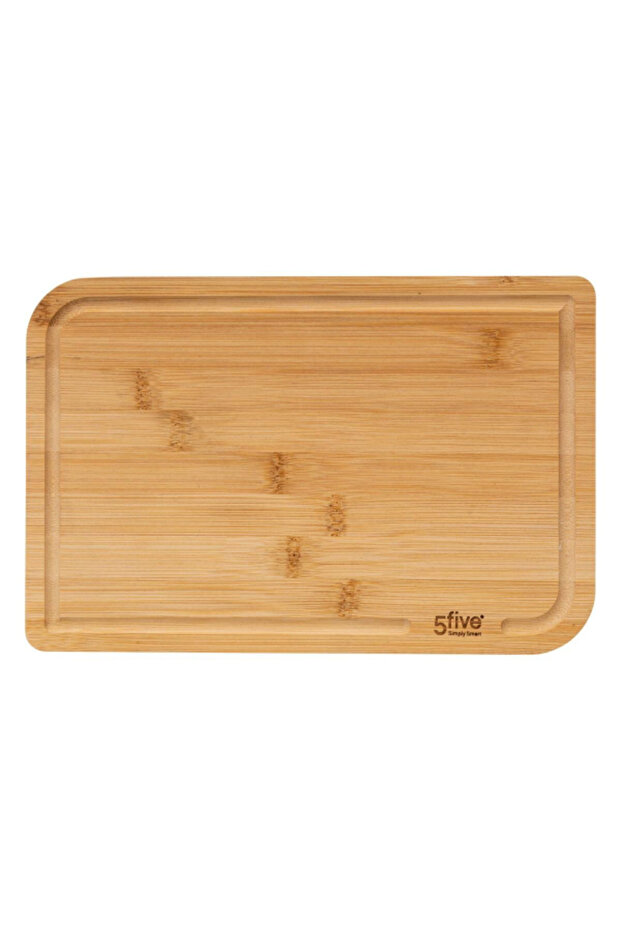 2-Piece Rectangular Bamboo Cutting Board Set - 2