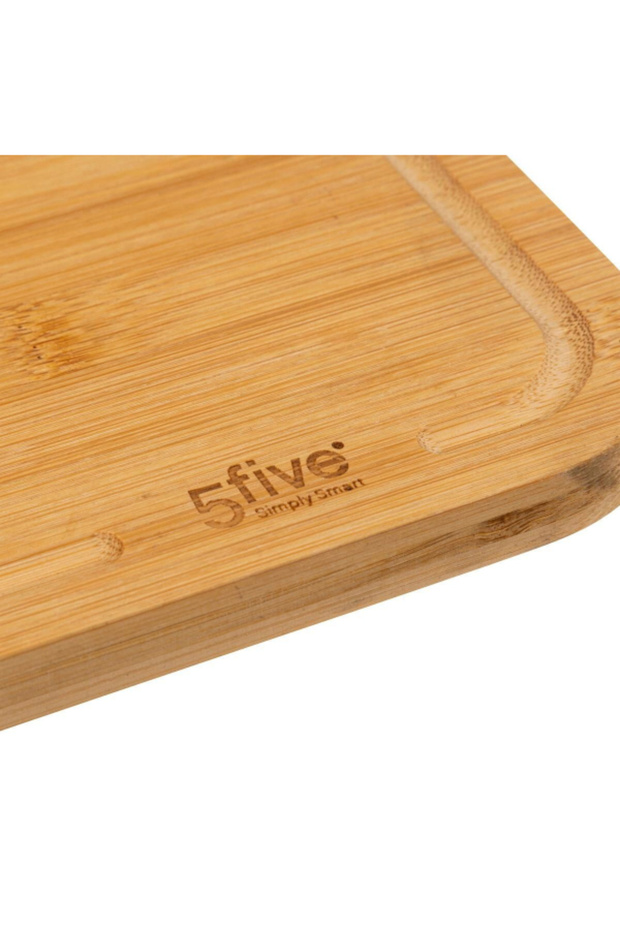 2-Piece Rectangular Bamboo Cutting Board Set - 6
