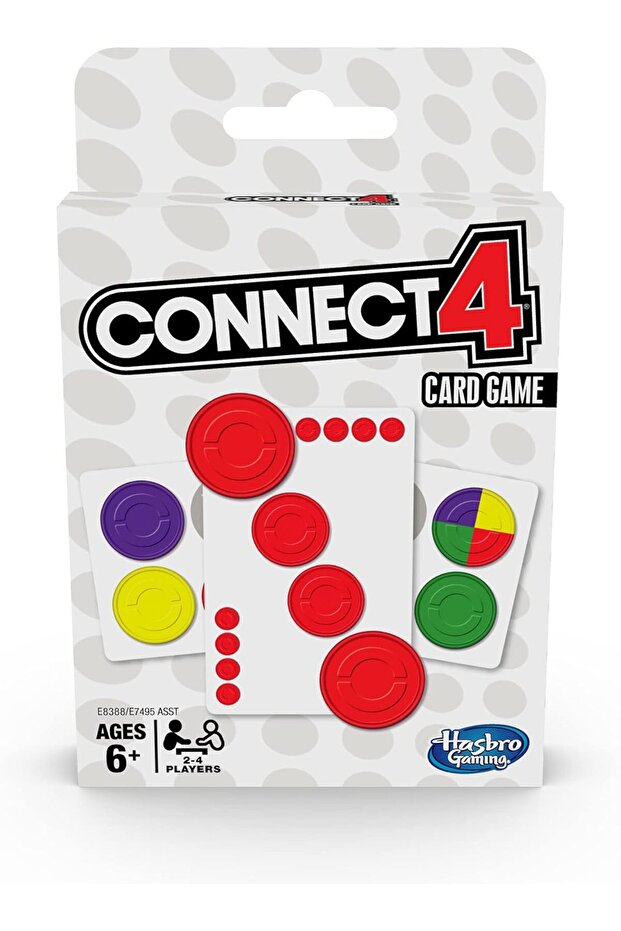 Classic 4-IN-A-Row Game-Now A Fast,Fun Card Game - 1