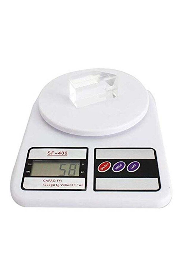 Digital Kitchen Scale White - 1