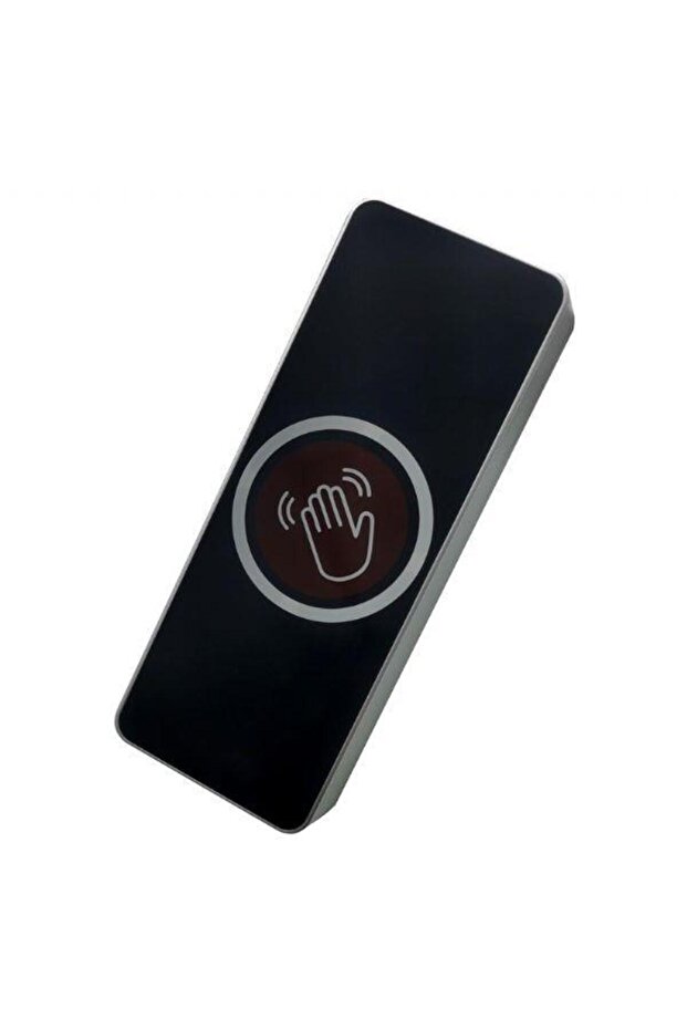 New Type Surface Mounted No Touch Infrared Black Rectangular Exit Button with Remote Hand Indicator - 4