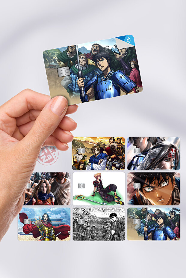 Kingdom Card Covering Sticker 8 Pieces