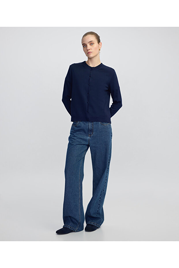 Basic triko hırka - 6